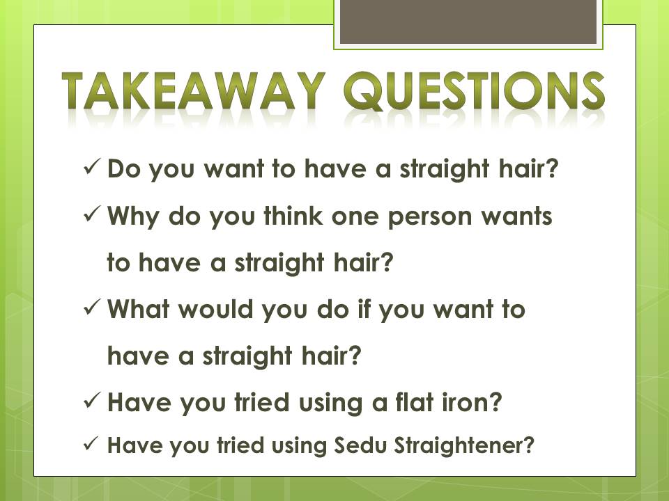 straight hair_questions