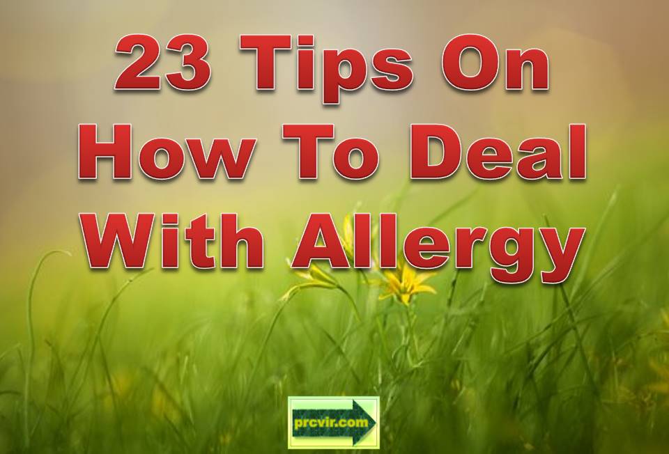 23 allergy tips
